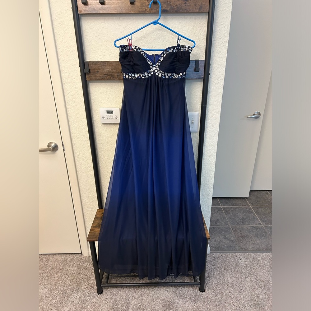 Onyx Nite Strapless Dress Size 12